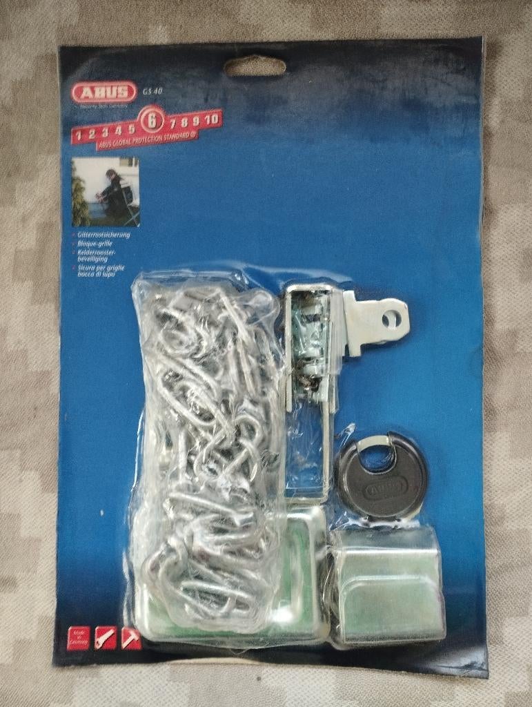 Abus kelderrooster beveiliging GS 40 nog verpakt, Ophalen, Minder dan 80 cm, Minder dan 80 cm, Overige typen