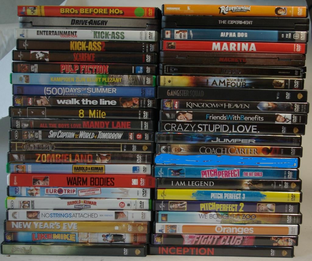 Lot DVD's - 43 stuks, Ophalen of Verzenden, Gebruikt