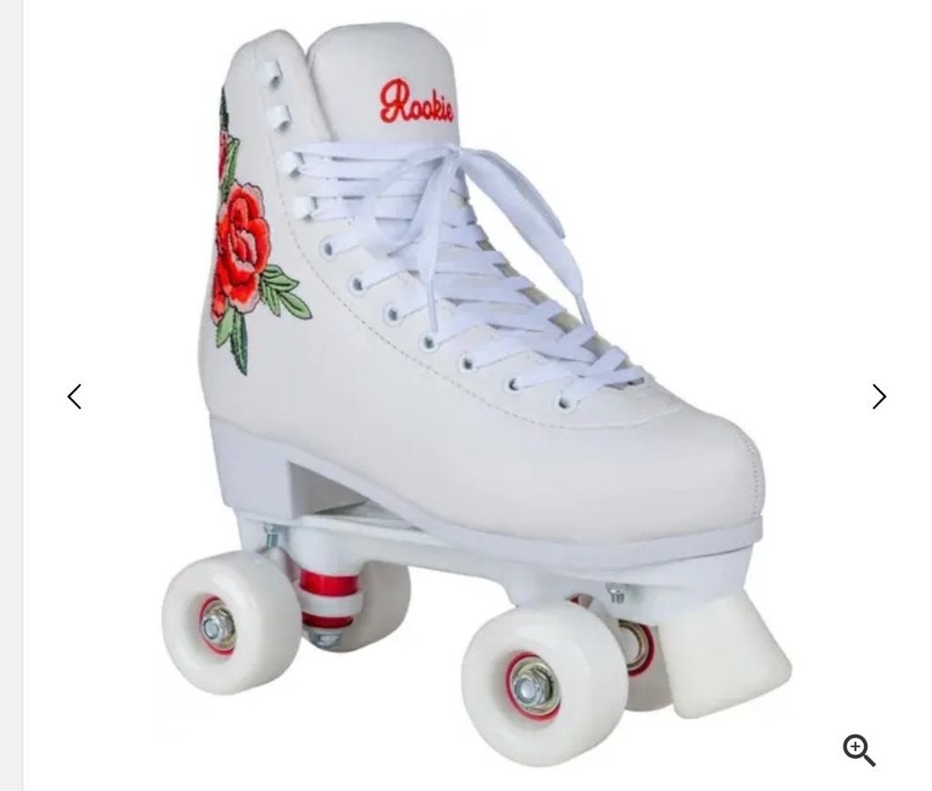 Rolschaatsen, helm, knie en elleboogbeschermers, Sport en Fitness, Overige typen, Zo goed als nieuw, Dames, Ophalen