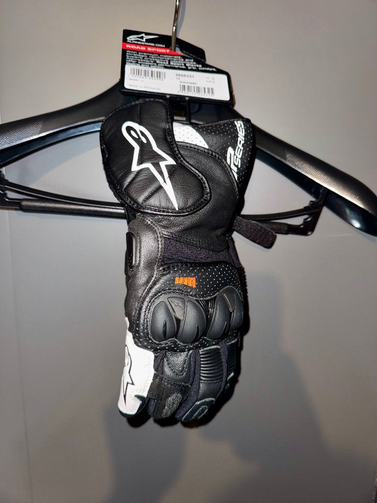 Alpinestars SP-2 V3 noir / blanc L, Motos, Seconde main, Enlèvement, Alpinestars, Hommes
