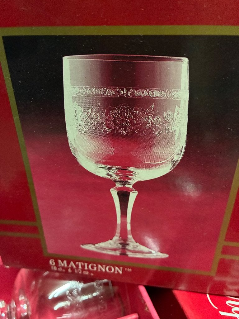Cristal d’Arques glazen, Antiek en Kunst, Ophalen
