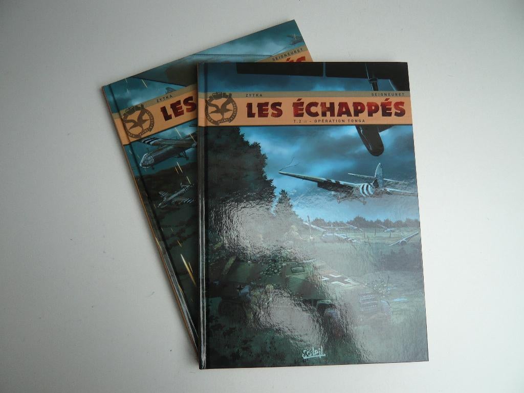 Bd LES ÉCHAPPÉS tomes 1 et 2 (EO ttbe) de ZYTKA, Complete serie of reeks, Ophalen of Verzenden, Zo goed als nieuw, ZYTKA / SEIGNEURET