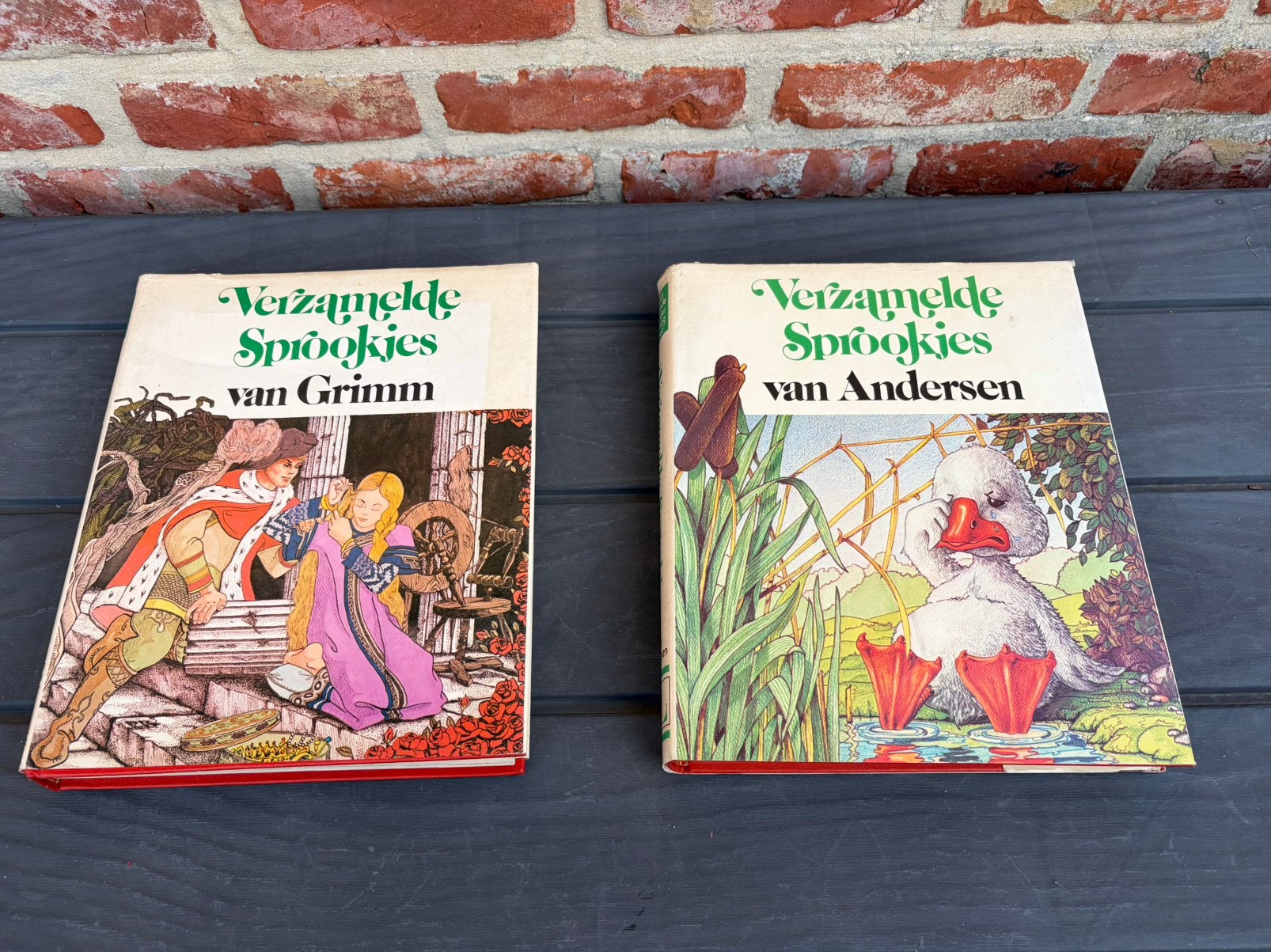Verzamelde sprookjes van Grimm / Anderson, Boeken, Ophalen of Verzenden, Gelezen