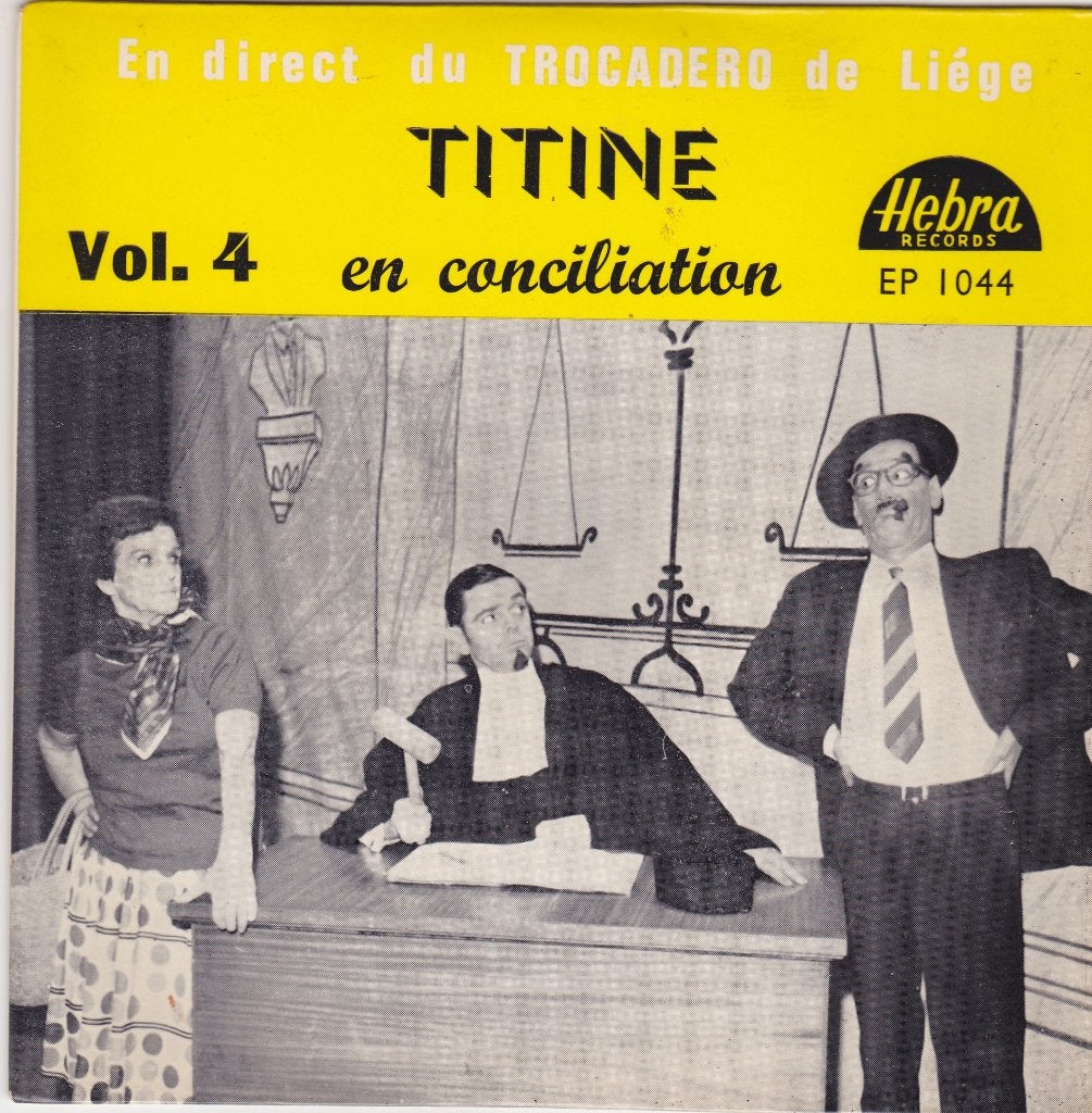 Vinyl 45T humour Liège, Enlèvement ou Envoi, Humour et Cabaret, Autres formats, Utilisé