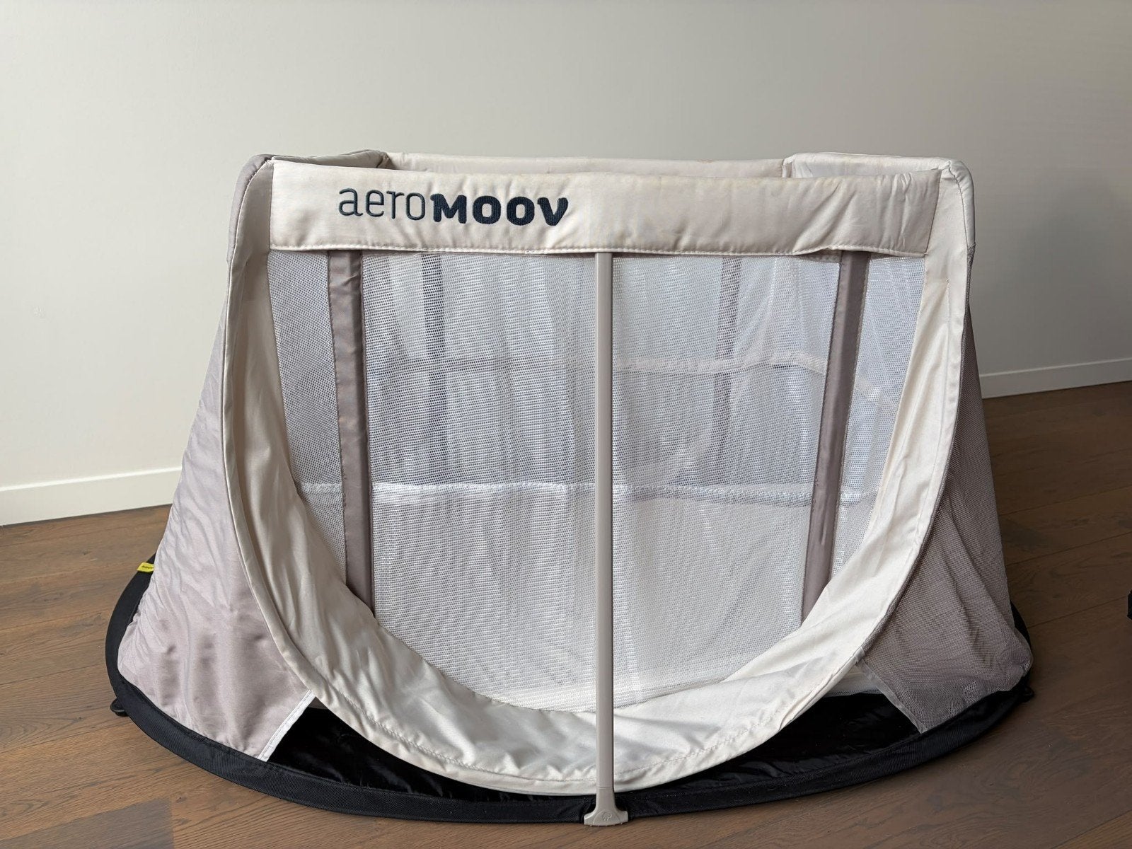 AeroMoov Instant reisbed + muggennet | goede staat, Ophalen, Zo goed als nieuw, Reisbedje