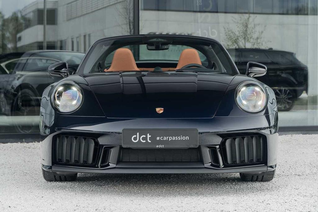 Porsche 992 Targa 4 GTS PTS Moonlight Blue Burmester, Gebruikt, Euro 6, 398 kW, Cabriolet