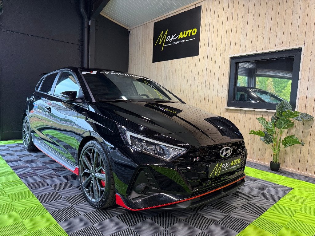 Hyundai I20N Garantie 12 mois, Auto's, Hyundai, 158 g/km, Leder en Stof, Zwart, Bedrijf