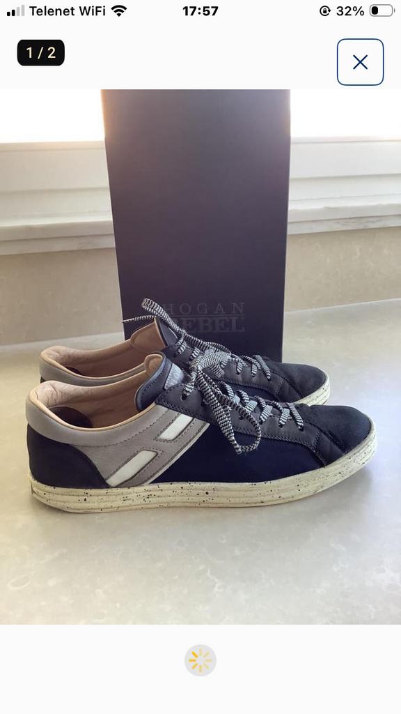 Hogans, Vêtements | Hommes, Chaussures, Enlèvement ou Envoi, Comme neuf, Bleu, Baskets