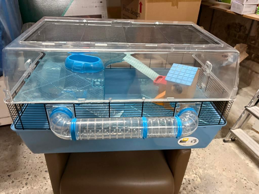 Hamsterkooi 71,5 x 46 x41, Kooi, Minder dan 75 cm, Zo goed als nieuw, Muis