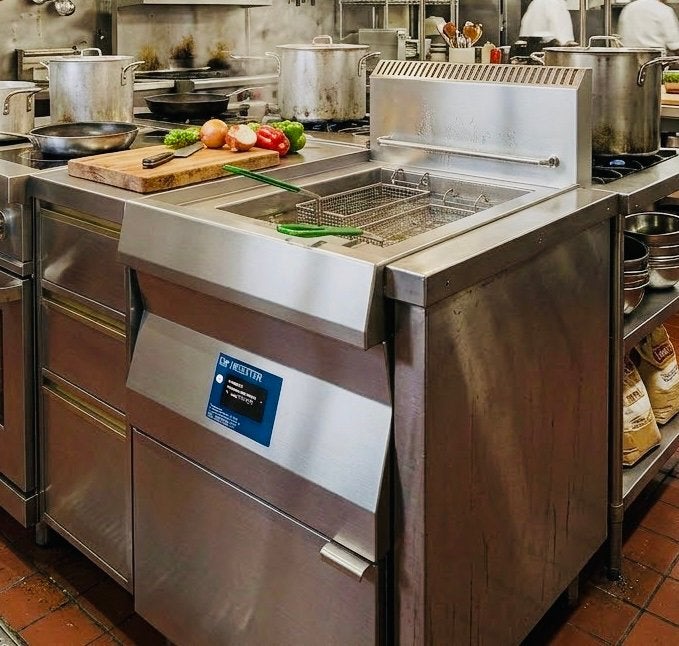 Professionele Gas-Friteuse (De Meester), Ophalen of Verzenden, Gas