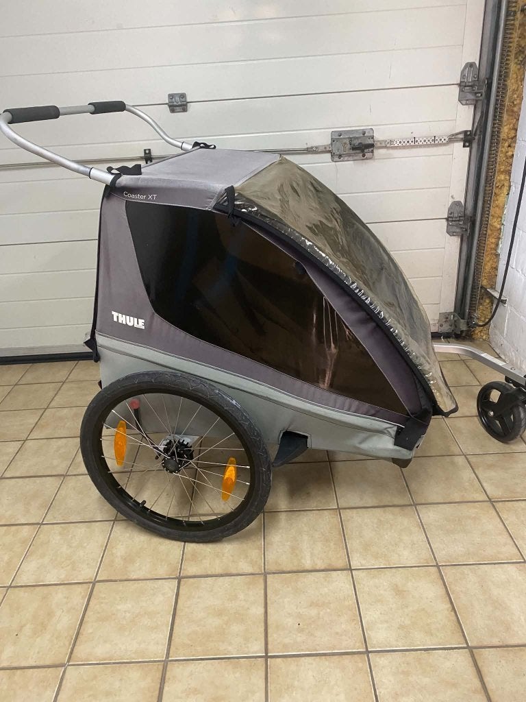 Fietskar Thule Coaster, Fietsen en Brommers, Ophalen, Gebruikt, Opvouwbaar, Tule