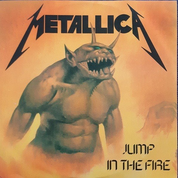 Metallica - Jump in the fire - 12" vinyl, Envoi, Comme neuf