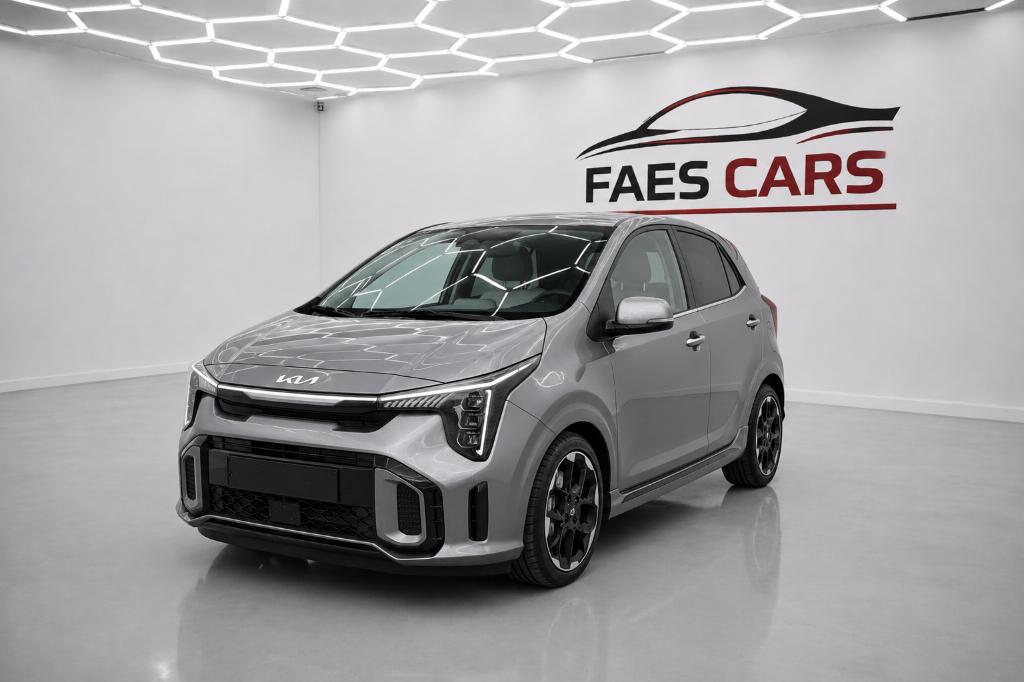 Kia Picanto GT line automaat, Auto's, Euro 6, 4 cilinders, Leder, Bedrijf