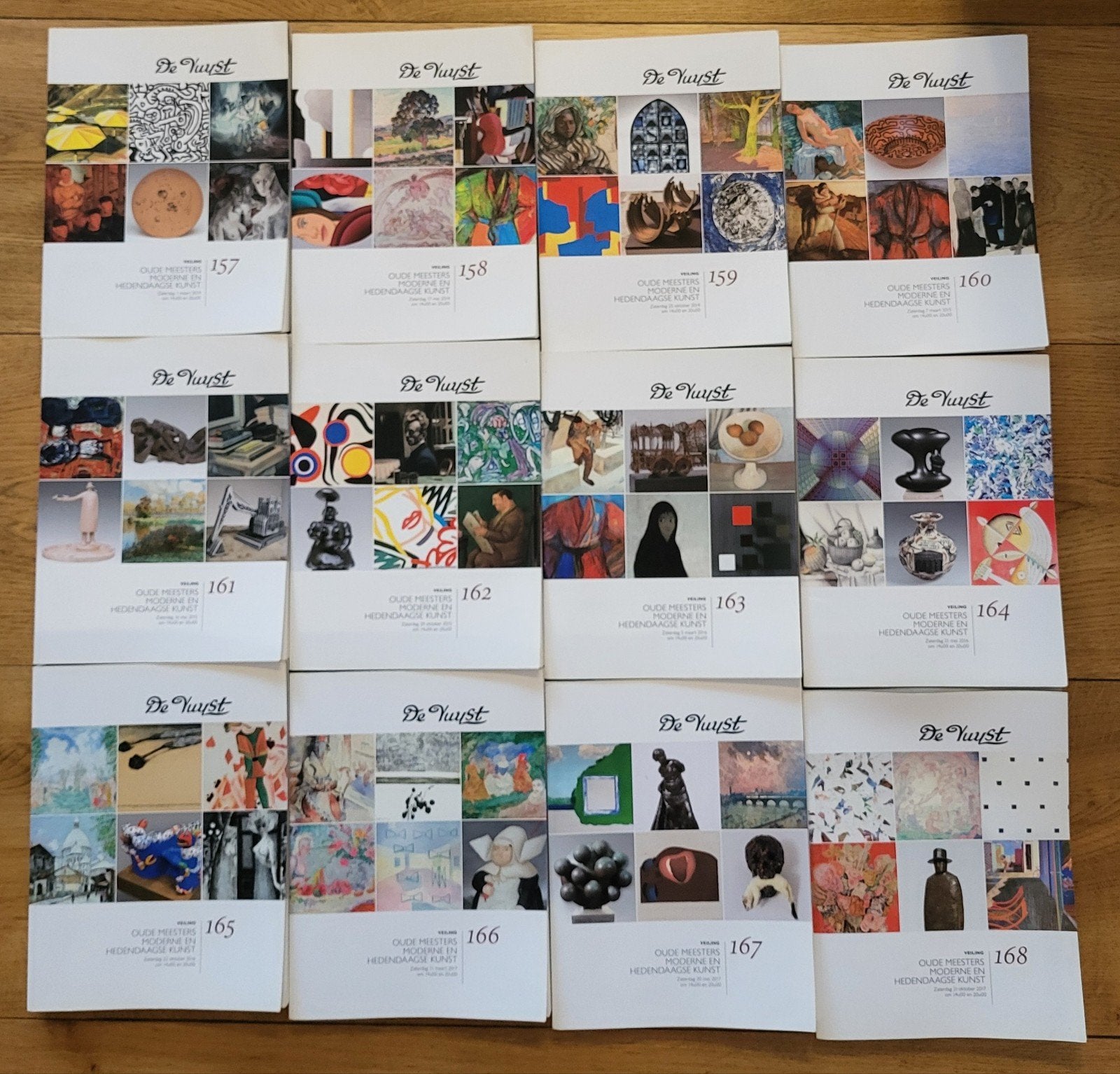 Lot de 12 catalogues - De Vuyst, Enlèvement