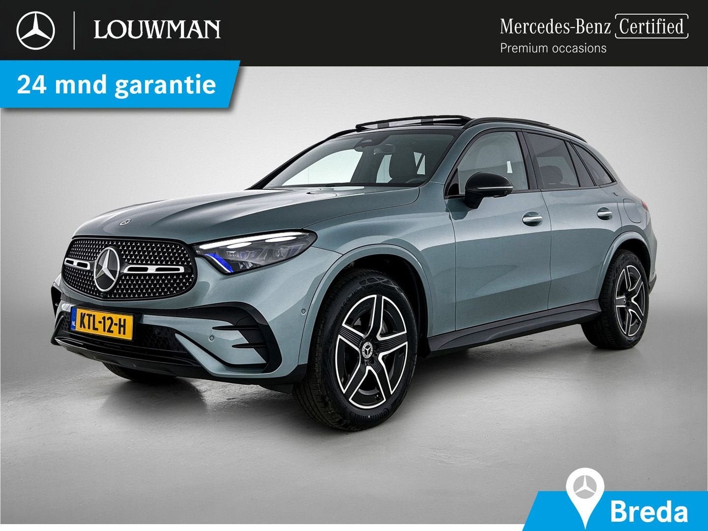 Mercedes-Benz GLC 300 e 4MATIC AMG Plug-In Hybride | AMG Lin, Autos, Mercedes-Benz, Argent ou Gris, Achat, Noir, Electronic Stability Program (ESP)
