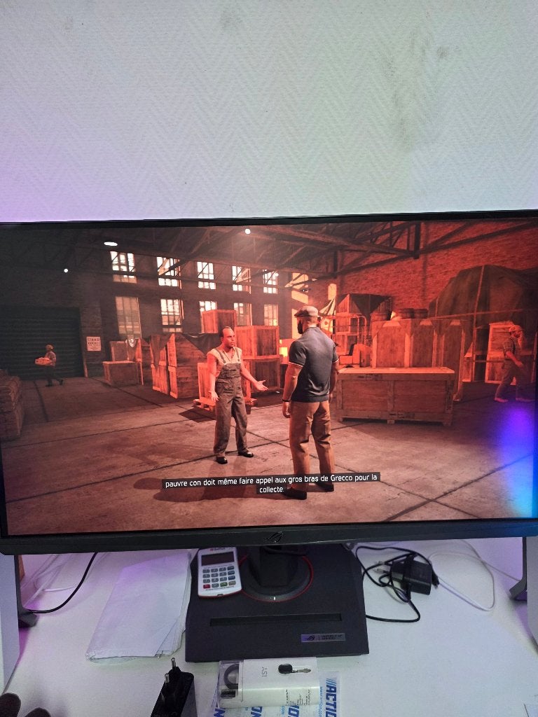 Asus rog gamescherm te koop, Computers en Software, In hoogte verstelbaar, Minder dan 1 ms, 201 Hz of meer, DisplayPort