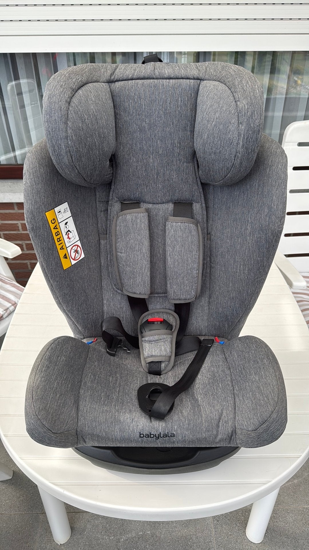 Babylala kinderstoel, Enlèvement, Comme neuf
