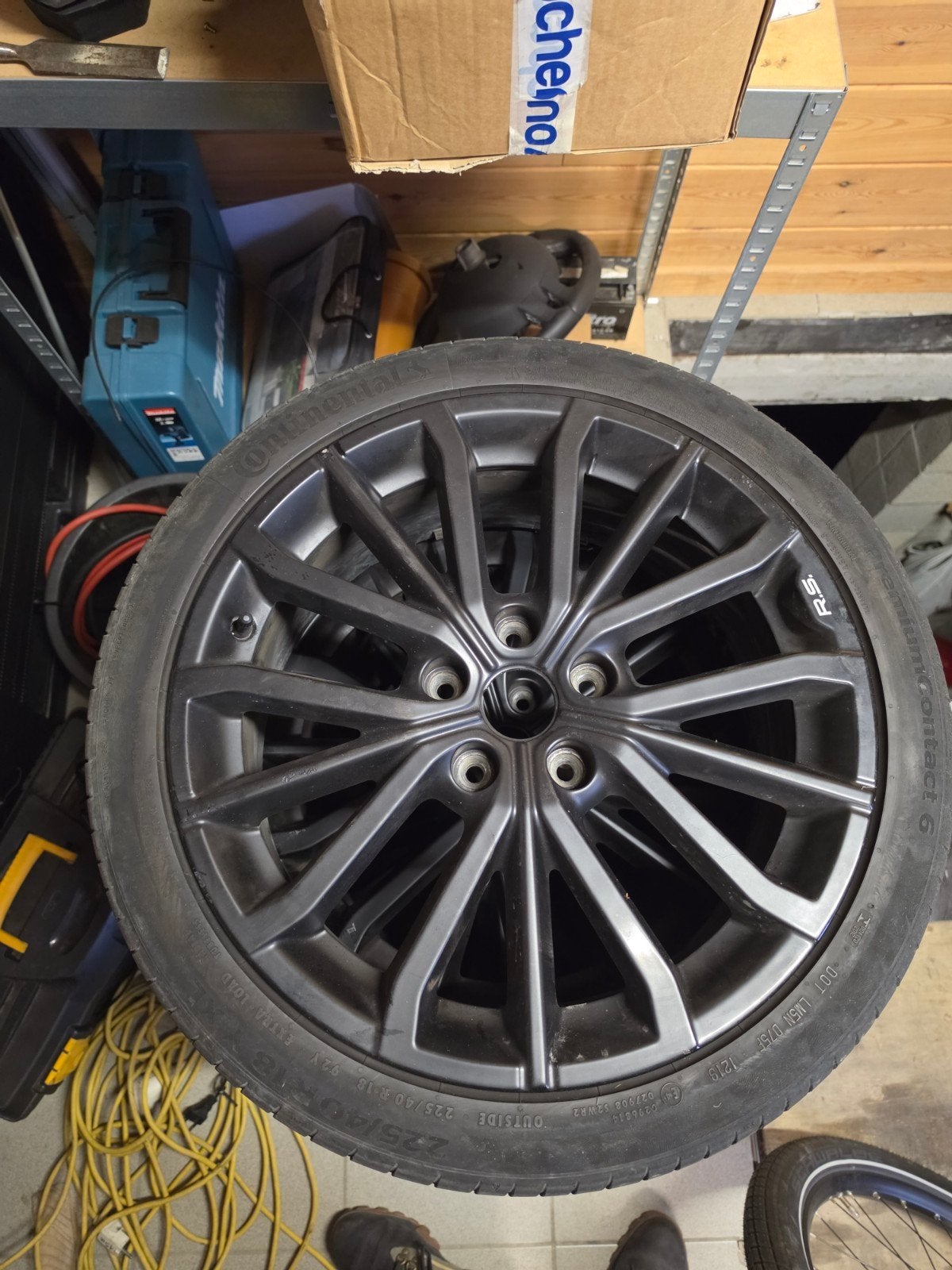 4 mooie 5x114,3  7,5x18" megane/clio4 rs velgen, Ophalen, Zo goed als nieuw