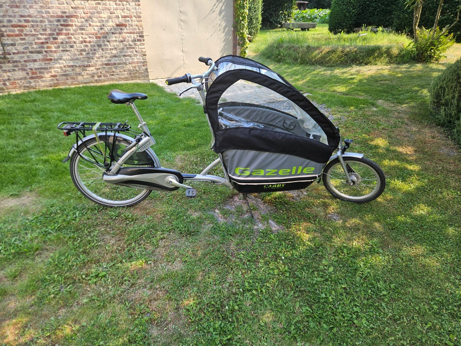 Gazelle cabby bakfiets, Vélos & Vélomoteurs, Enlèvement, 3 enfants, Gazelle