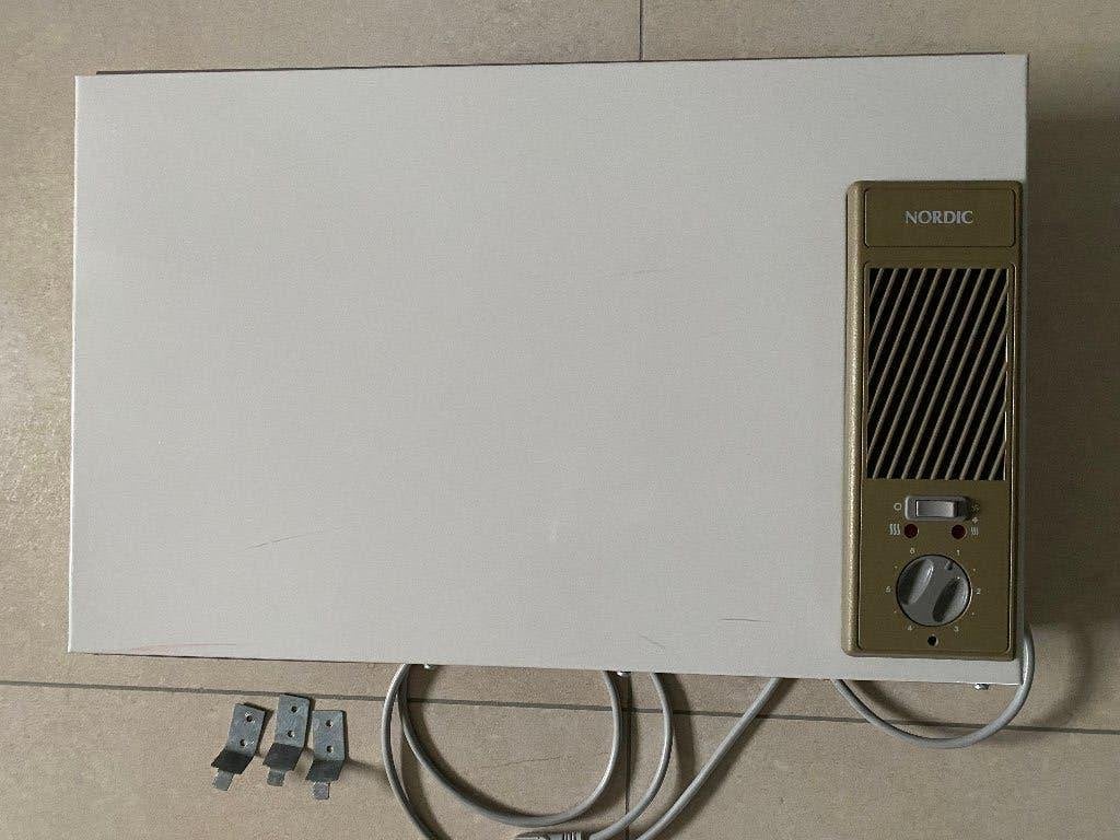 Electrisch vuurtje 2000W wandmodel, Ophalen, Gebruikt, Minder dan 60 cm, 30 tot 80 cm