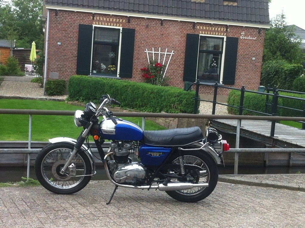 Triumph T140 Bonneville 750cc 1978 parts, Auto's, 750 cc, Blauw, Triumph, Handgeschakeld