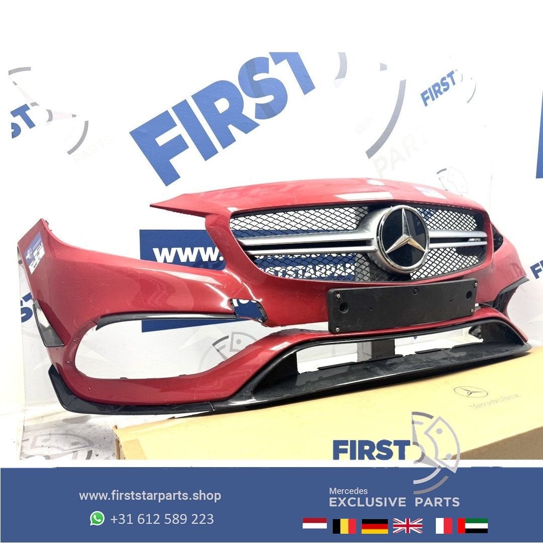 W176 FACELIFT BUMPER A KLASSE 2018 A45 AMG PERFORMANCE VOORB, Gebruikt, -, Voor, Ophalen of Verzenden