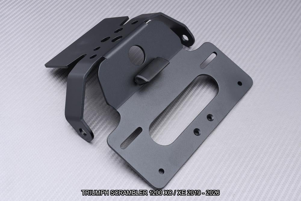 Support de plaque TRIUMPH SCRAMBLER 1200 XC / XE 2019 - 2026, Enlèvement ou Envoi, Neuf