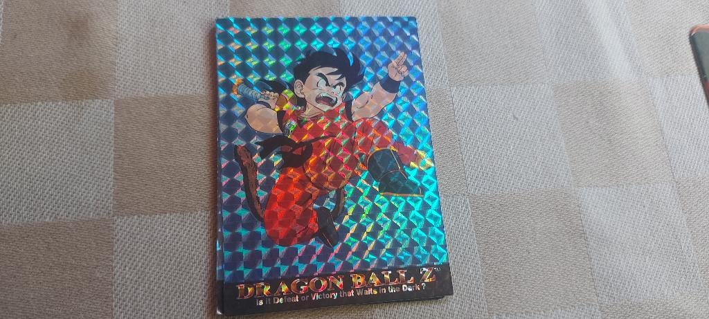 dragonball z kaart glitter card Gohan met Zwaard, Ophalen of Verzenden, Zo goed als nieuw, Losse kaart