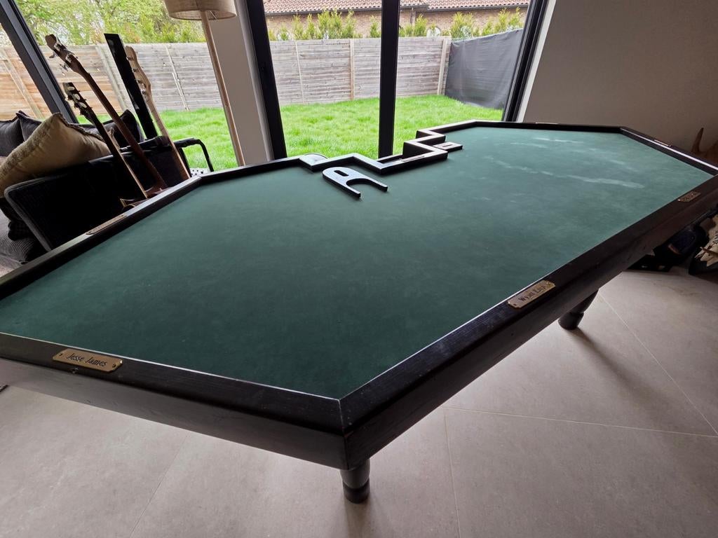 Western Classic Poker Tafel, Hobby en Vrije tijd, Gezelschapsspellen | Kaartspellen, Ophalen