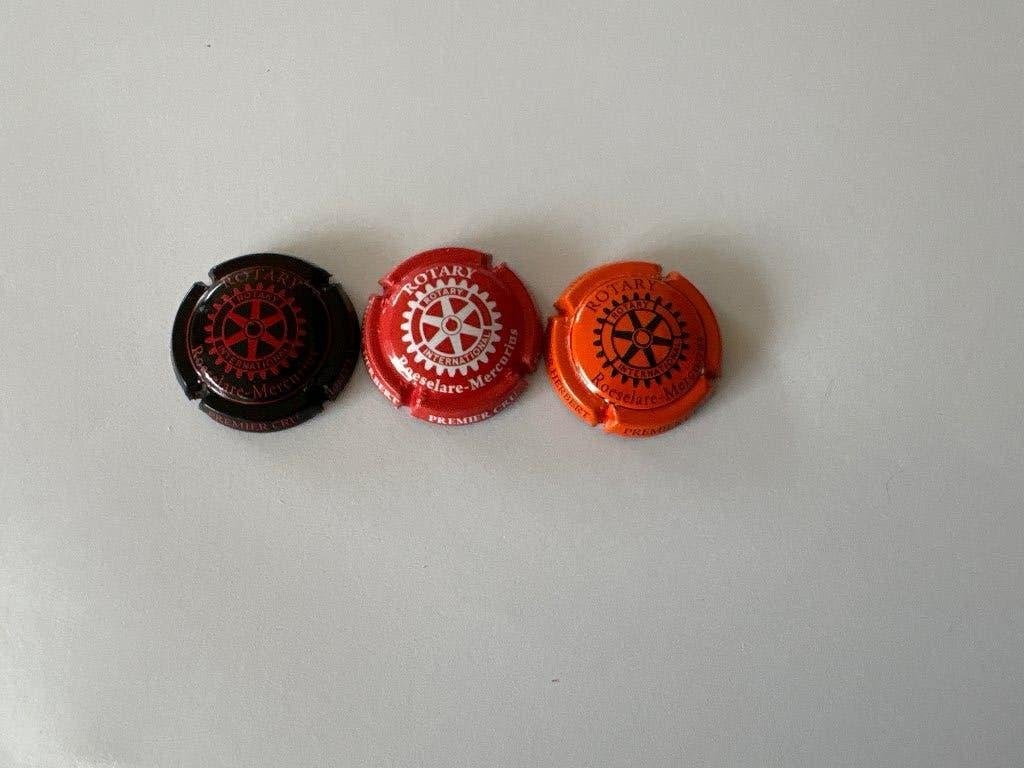 Champagne capsules Didier Herbert Rotary, Collections, Collections complètes & Collections, Enlèvement ou Envoi