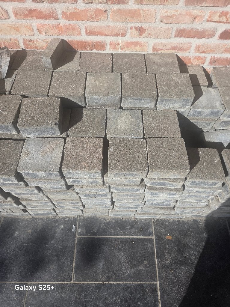 Klinkers, Tuin en Terras, Ophalen, Klinkers, Zo goed als nieuw, 10 m² of meer