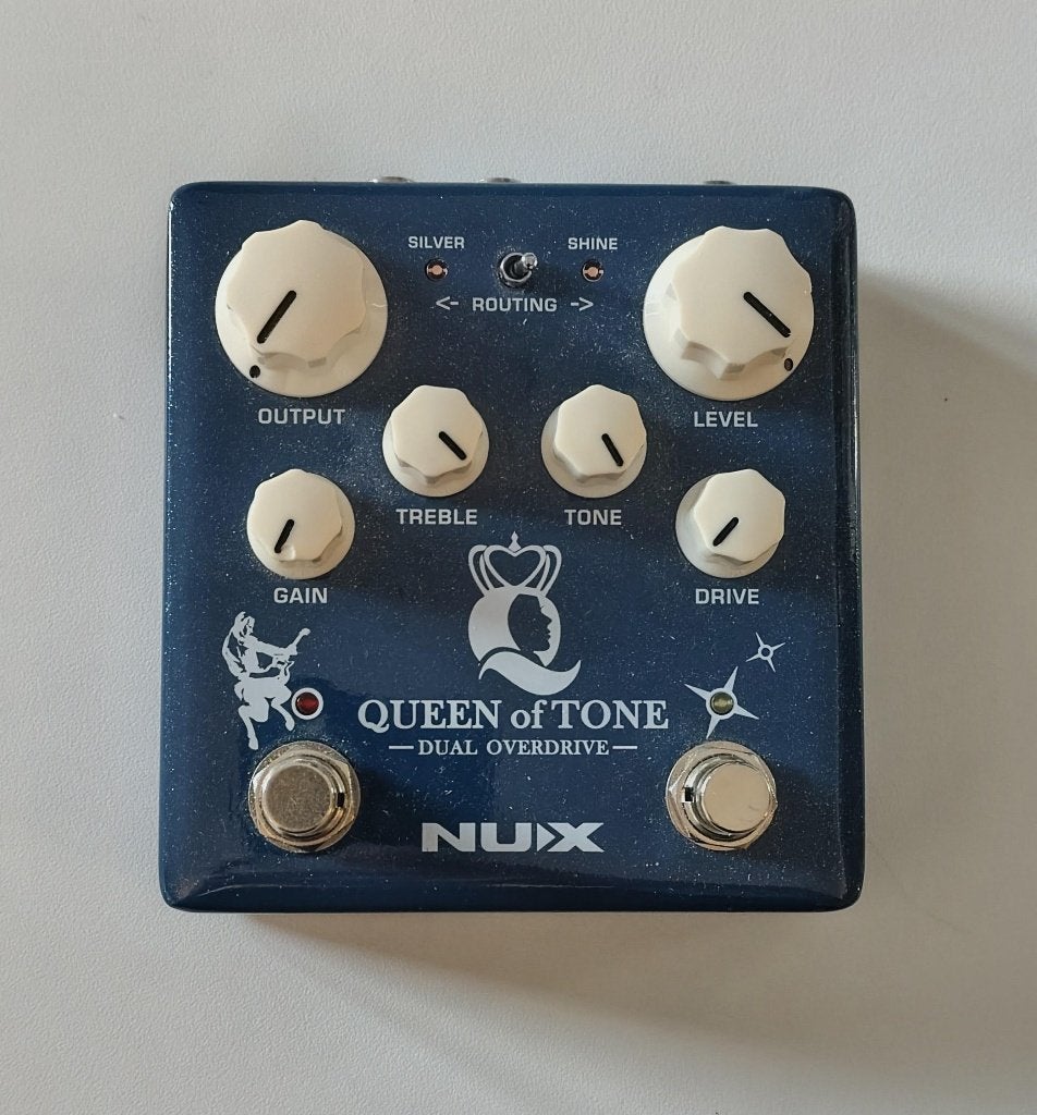 NUX Queen Of Tone DUAL OVERDRIVE, Muziek en Instrumenten, Effecten, Zo goed als nieuw, Distortion, Overdrive of Fuzz, Ophalen