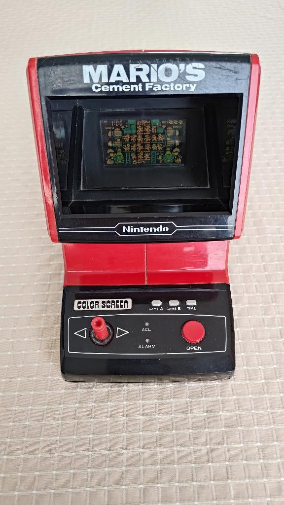 Nintendo tabletop mario cement, Enlèvement ou Envoi, Utilisé, Autres modèles, Autres types