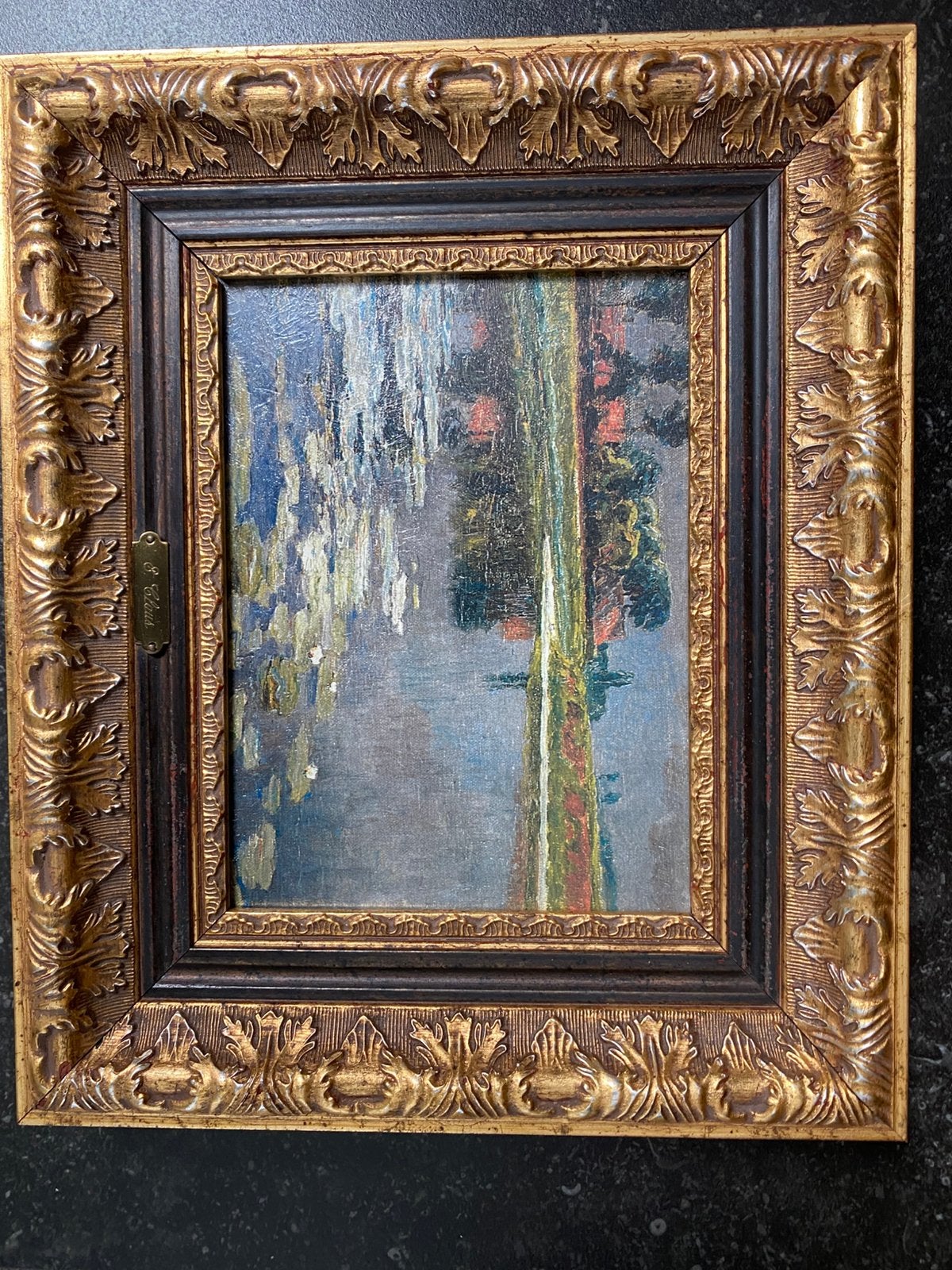 Schilderij - reproduktie E Claus, Antiek en Kunst, Ophalen