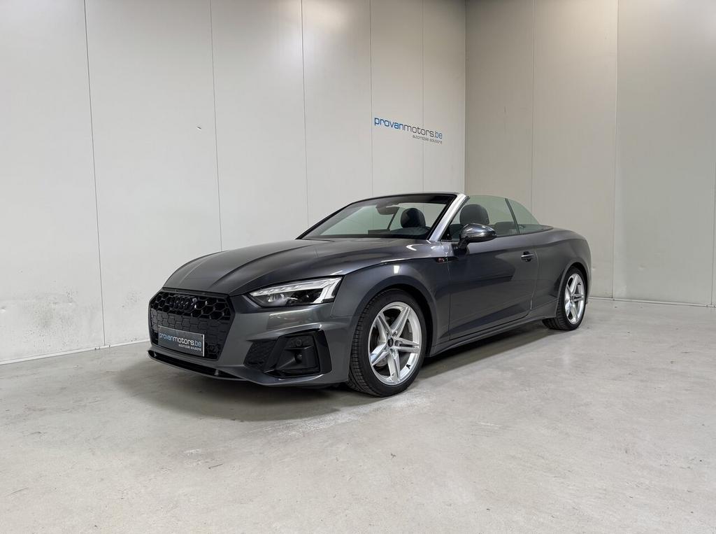 Audi A5 Cabrio 45 Benzine 2.0 Autom. - S-Line - Topstaat! 1, 4 zetels, 140 g/km, 4 cilinders, 0 kg