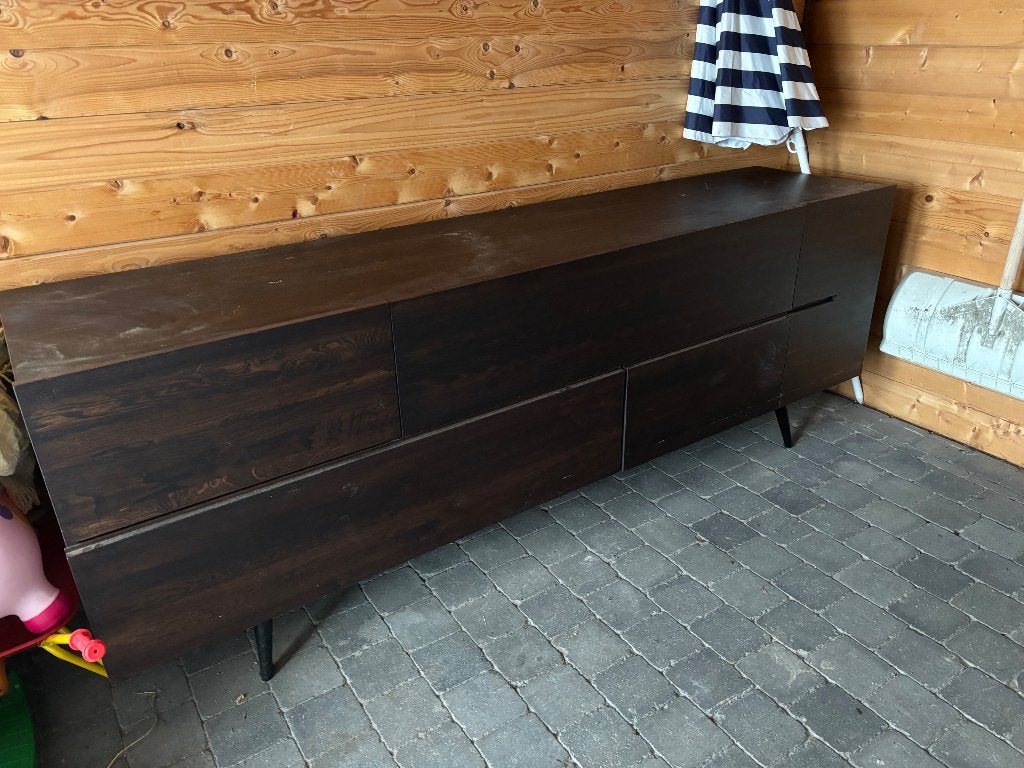 Dressoir + TV meubel, Enlèvement, Utilisé, Avec tiroir(s)