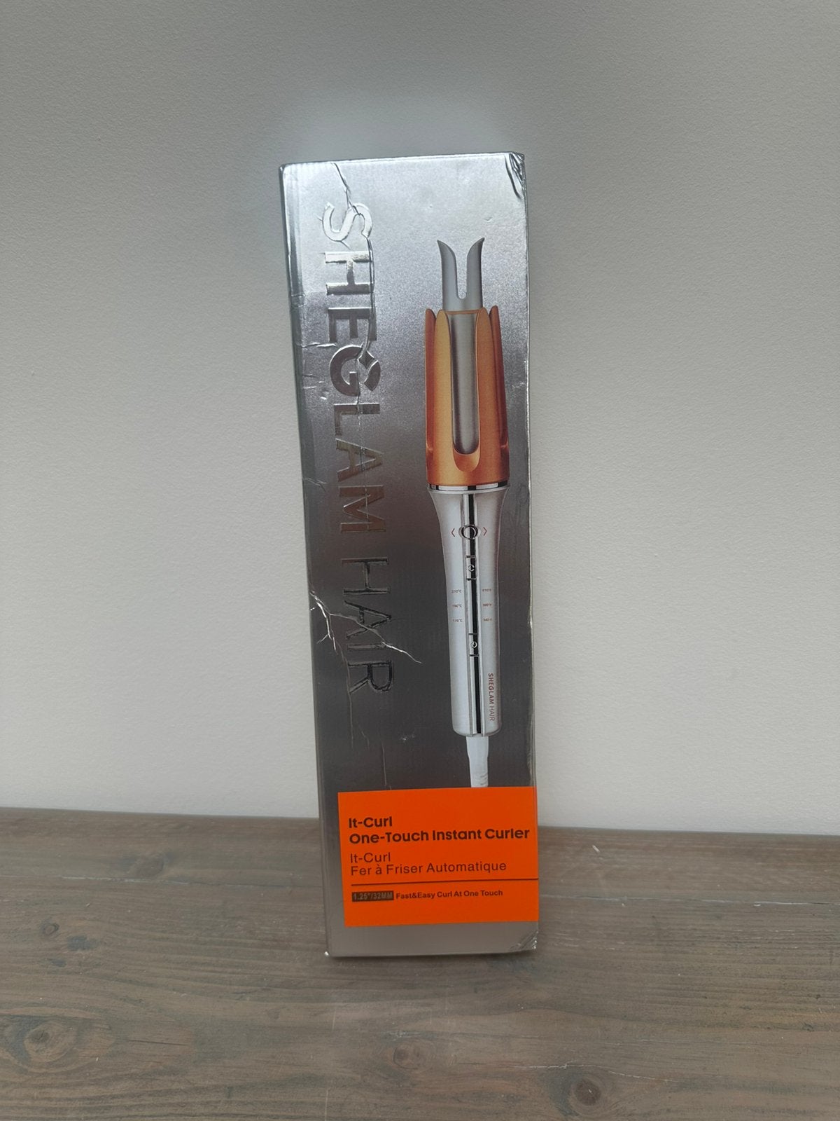 SHEGLAM It-Curl Automatische Krultang 32mm - One Touch, Ophalen, Zo goed als nieuw, Krultang of Stijltang