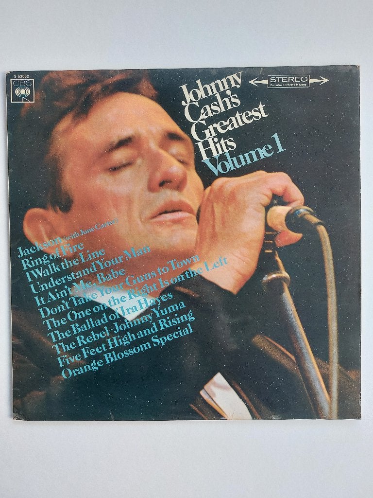 Johnny Cash - Greatest Hits Vol.1 (1967), LP, Gebruikt, Ophalen of Verzenden, 12 inch