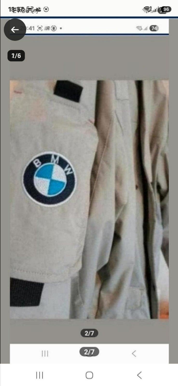 BMW BCBG KLASSE TOP T XL JACK VOOR ALLE WEERSOMSTANDIGHEDEN, Ophalen, BMW, Beige, Overige maten