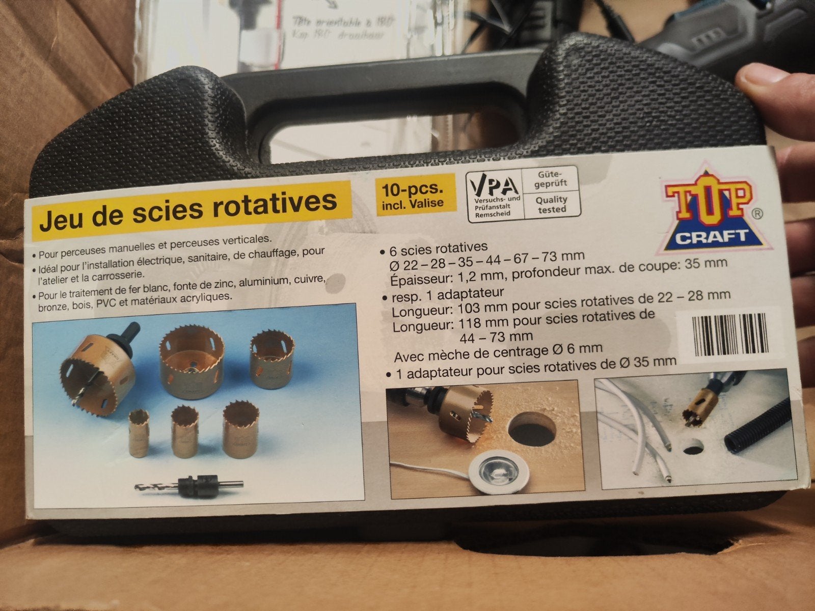 Lot d’outillage, bricolage et équipement maison (Majorité NE, Ophalen