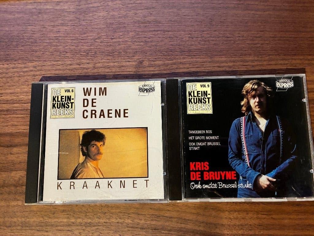 CD's 'De Kleinkunst Reeks' Kris De Bruyne & Wim De Craene, Cd's en Dvd's, Ophalen of Verzenden