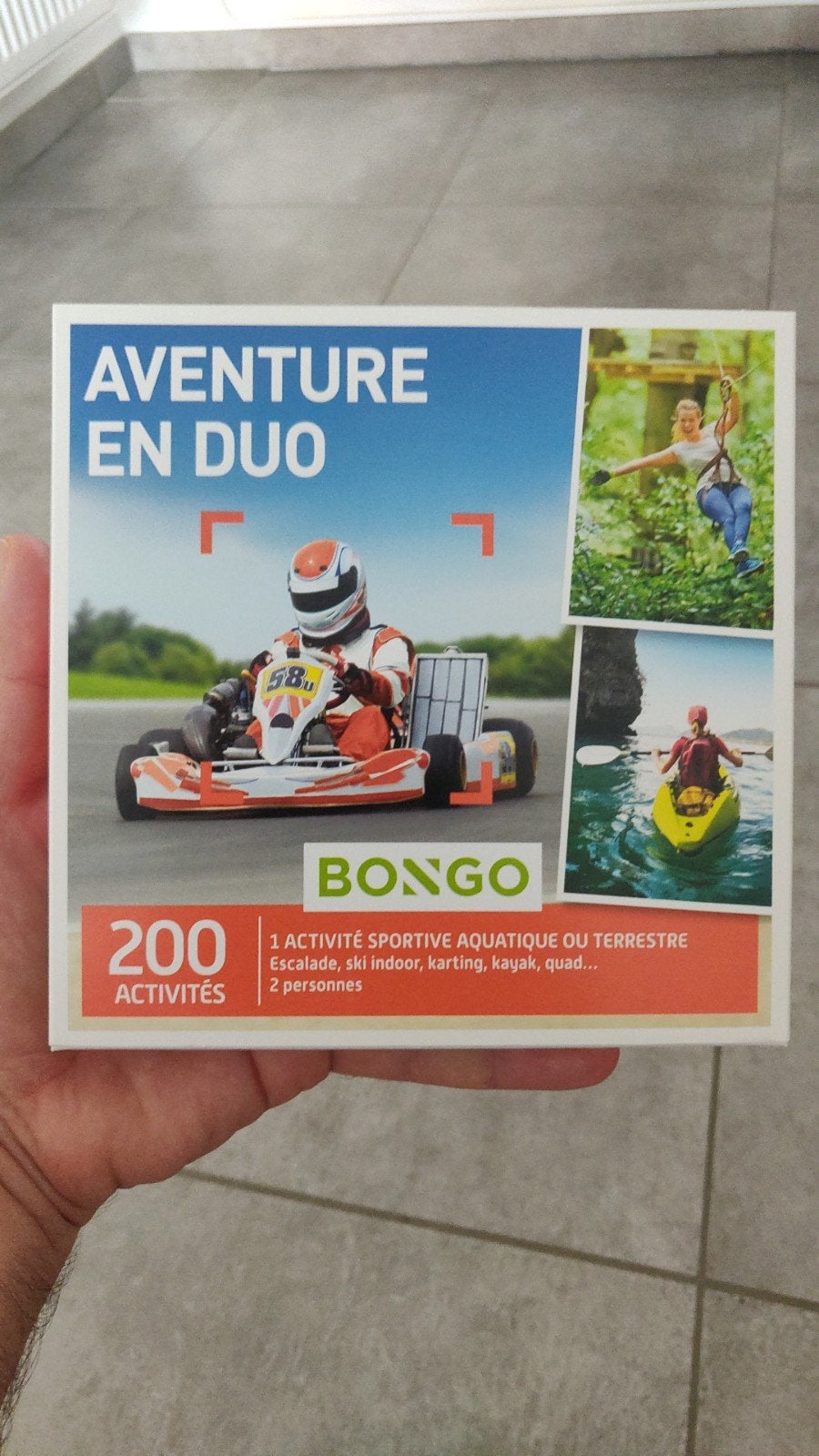 Bongo, Tickets & Billets, Réductions & Chèques cadeaux, Deux personnes