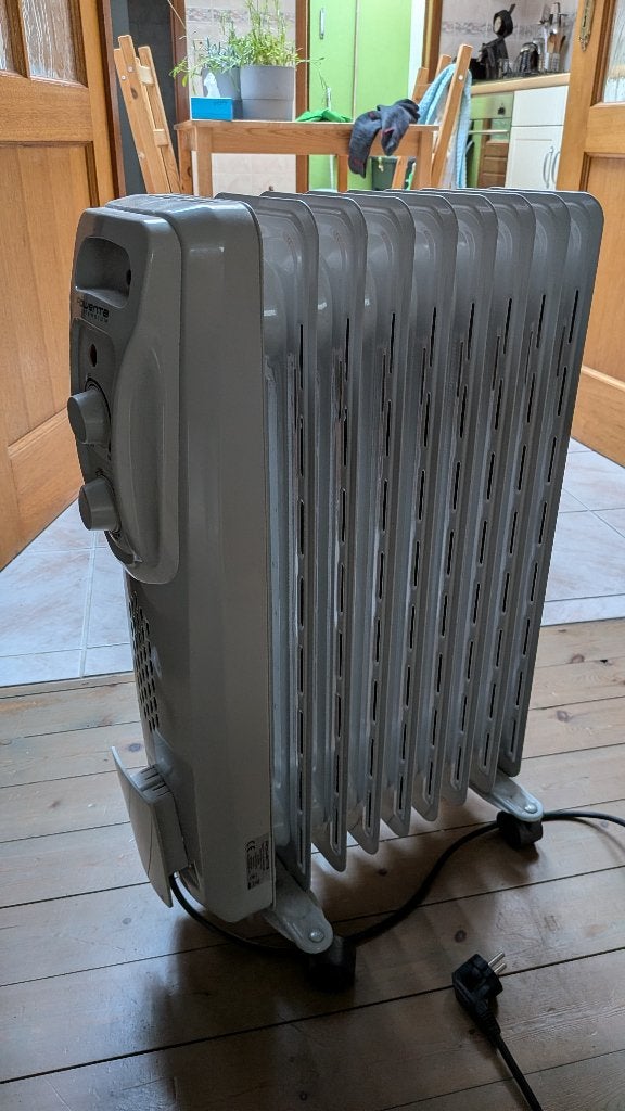 Radiateur à huile Rowenta Intensium, Enlèvement, Comme neuf, 800 watts ou plus, Autres types
