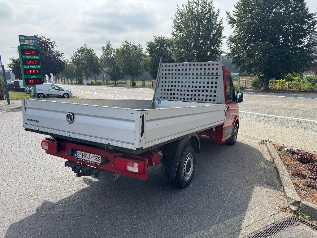 VW Crafter met laadbak 2019 85000km 18900€ + btw, Auto's, Voorwielaandrijving, 4 cilinders, 3000 kg, 2 deurs