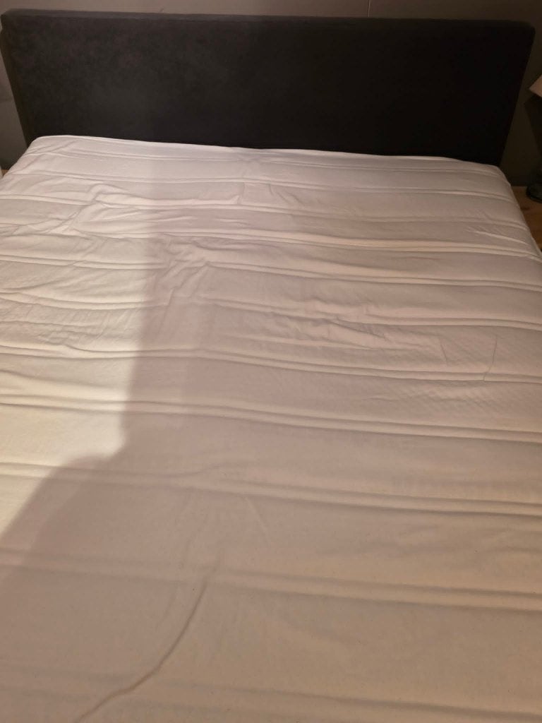 Boxspring, Ophalen, Tweepersoons, Zo goed als nieuw, 200 cm