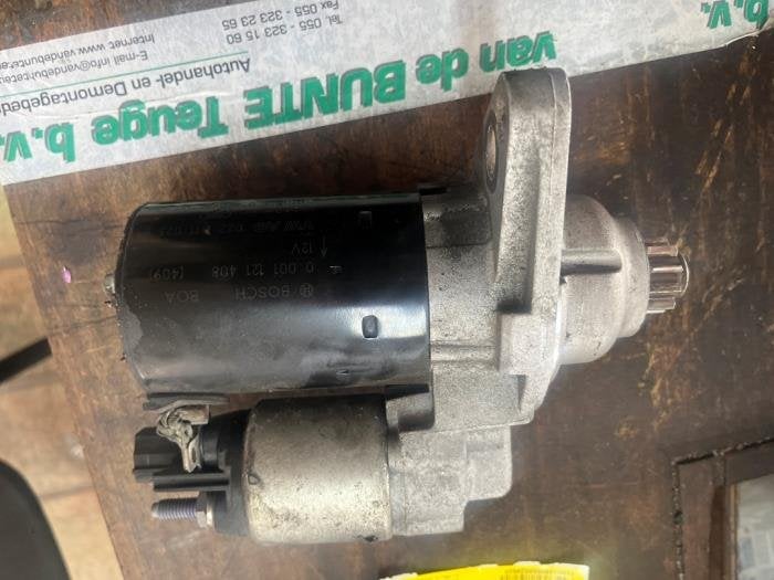 Startmotor van een Volkswagen Golf, Gebruikt, -, Volkswagen, -