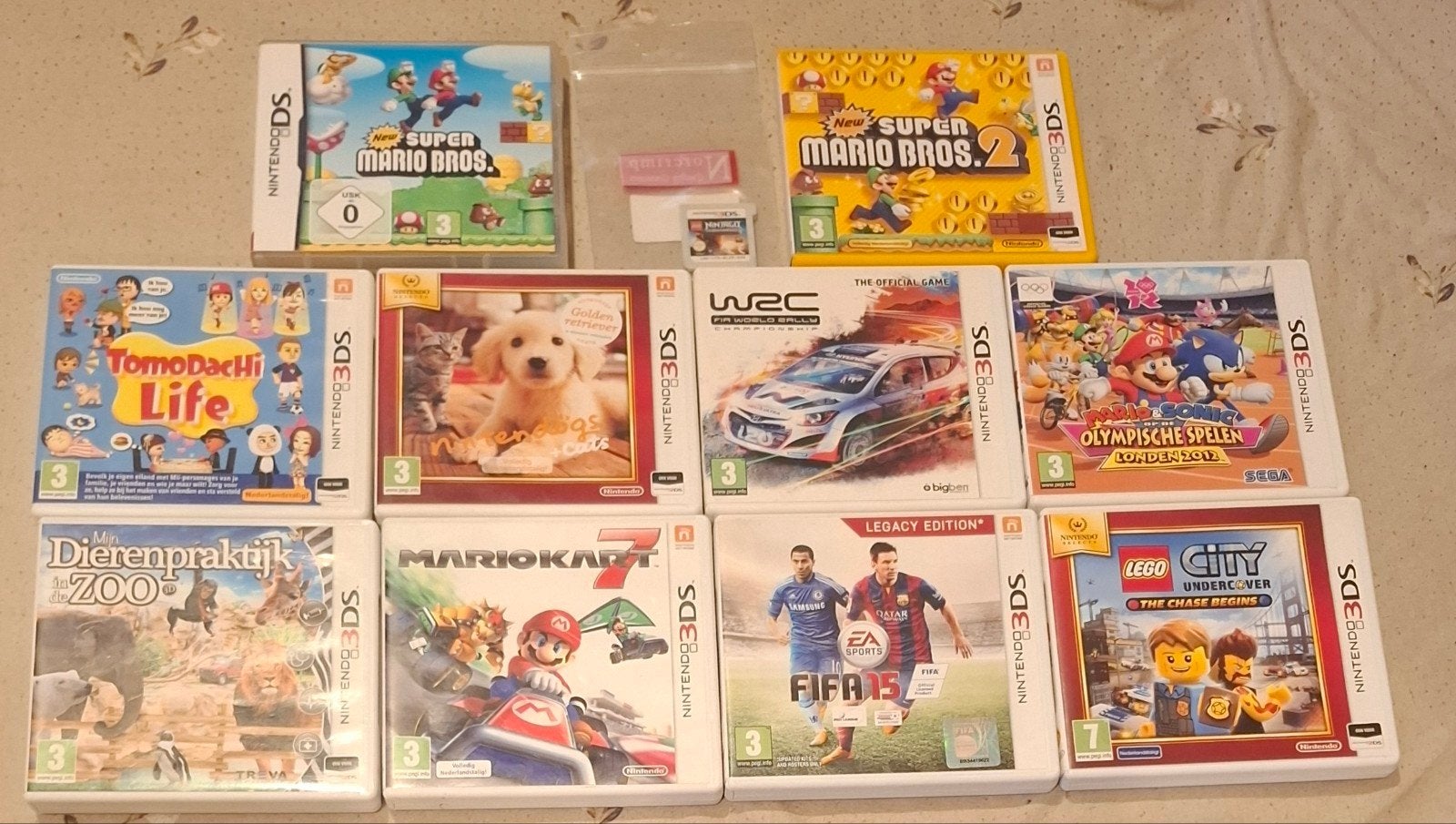 Nintendo games, Ophalen, Zo goed als nieuw