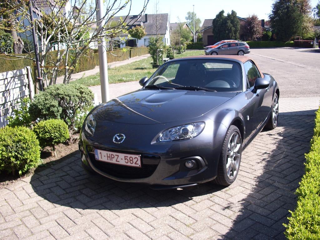 Mazda mx5, Autos, Cuir, Argent ou Gris, Achat, Boîte manuelle
