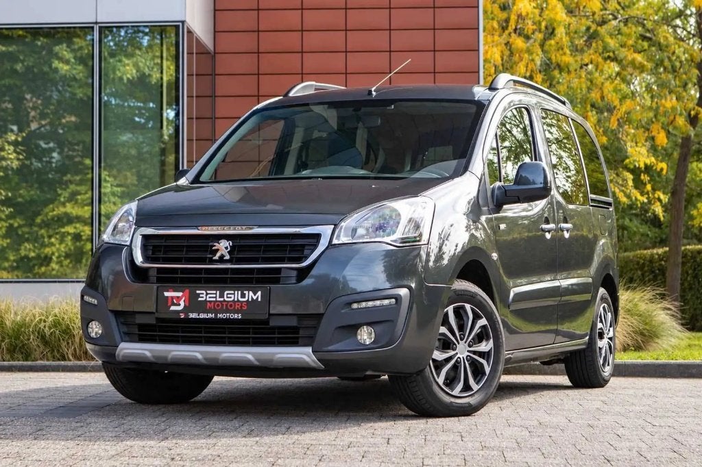 Peugeot Partner 1.6 BlueHDi Style - AC - Parkeerhulp, Auto's, Voorwielaandrijving, Stof, Euro 6, 4 cilinders
