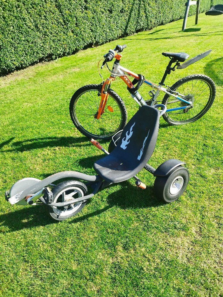 Fiets + ligfiets, Fietsen en Brommers, Ophalen, Gebruikt